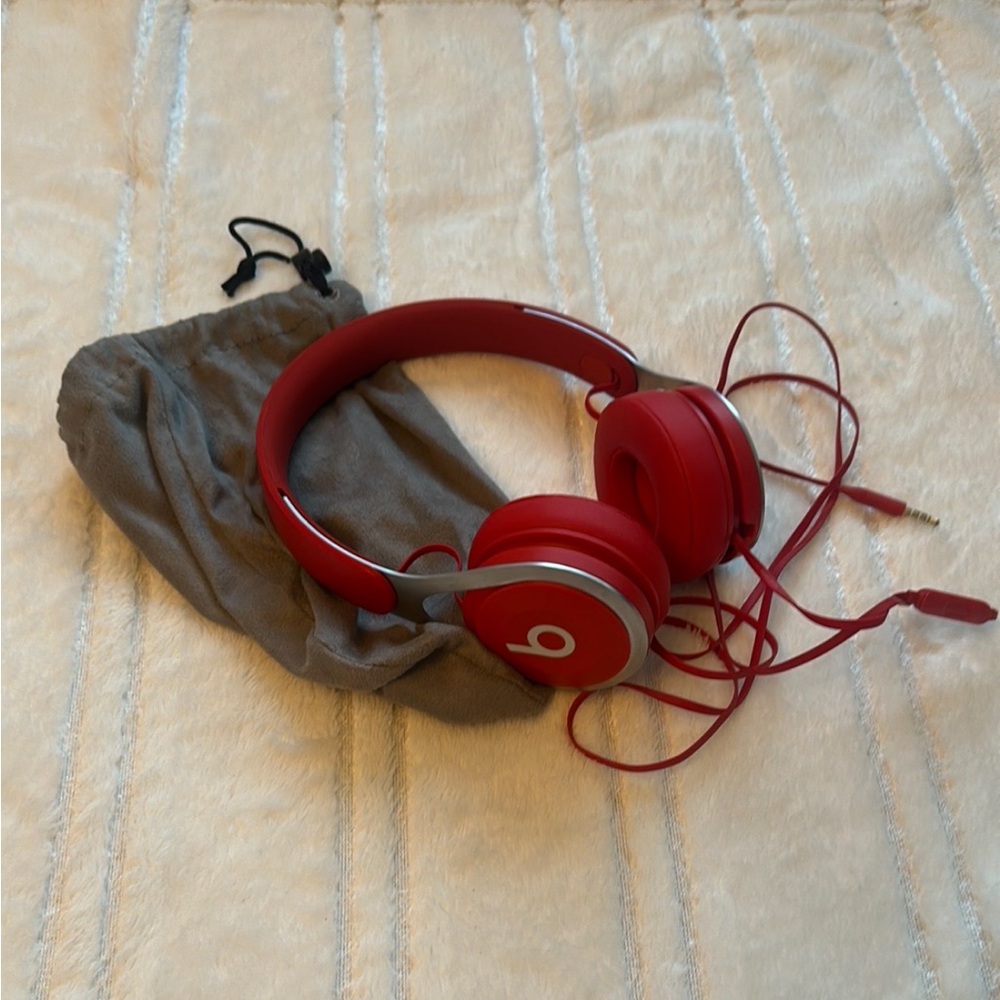 Red Beats Headphones